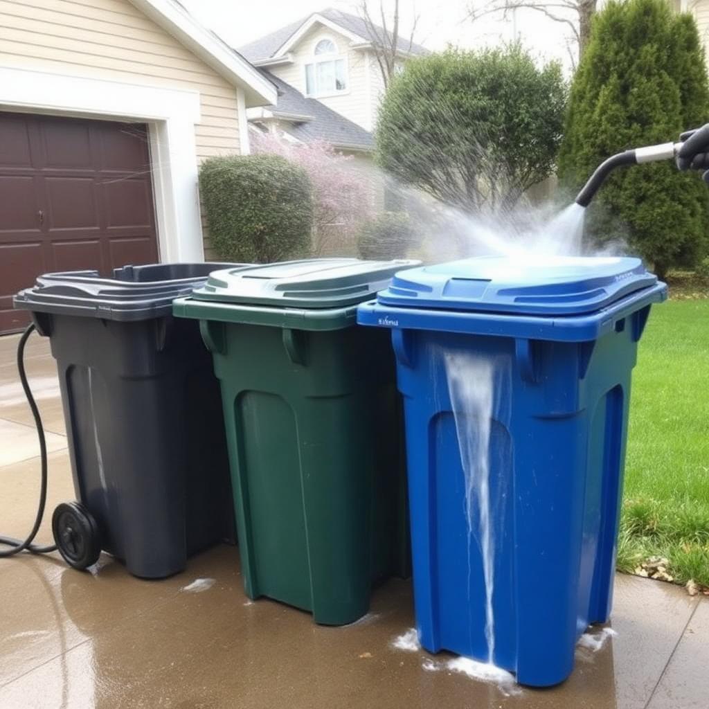 Trash Bin Cleaning